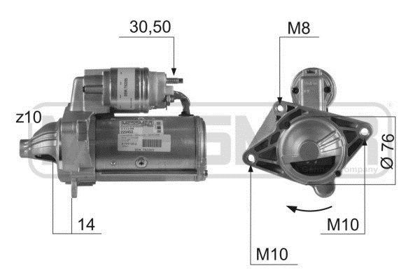 Starteris ERA 220453A