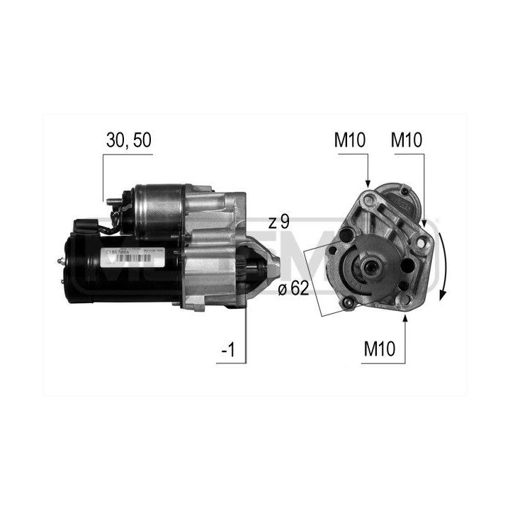 Starteris ERA 220465R