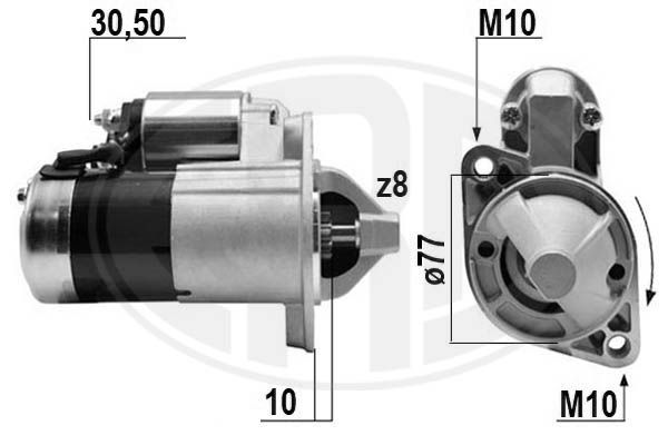 Starteris ERA 220510A
