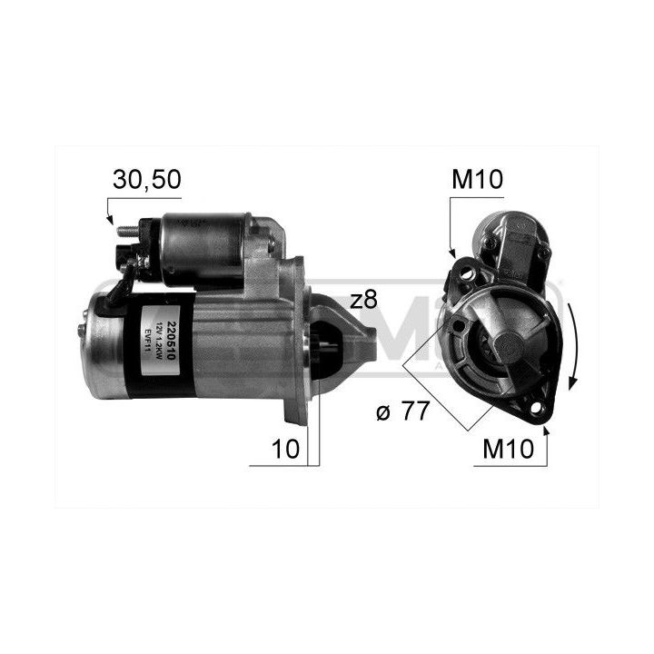 Starteris ERA 220510R