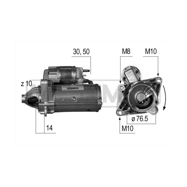 Starteris ERA 220529