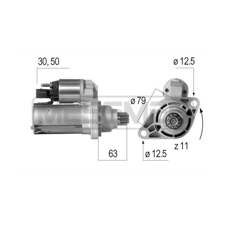 Starteris ERA 220598