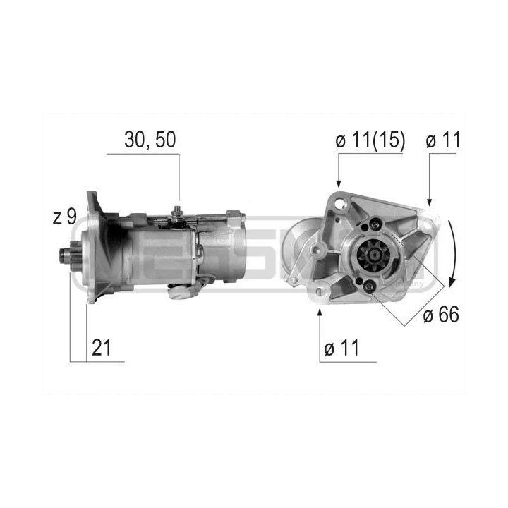 Starteris ERA 220599A