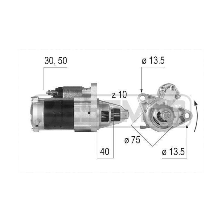 Starteris ERA 220600