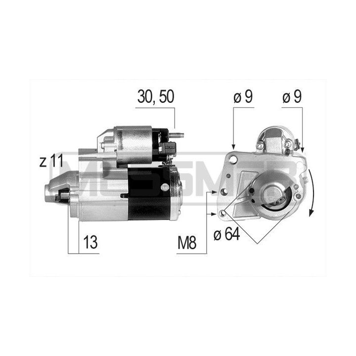 Starteris ERA 220638