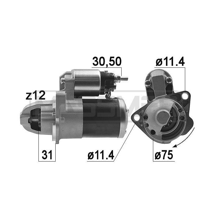 Starteris ERA 220639A