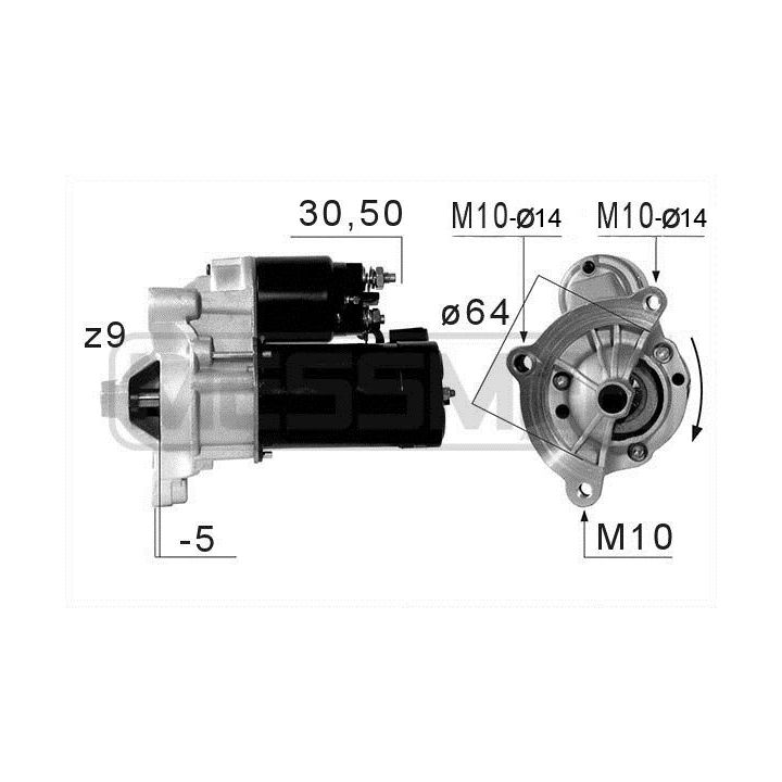 Starteris ERA 220660