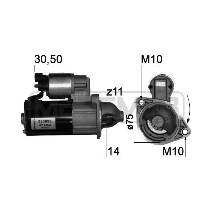 Starteris ERA 220699