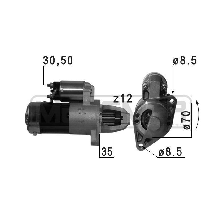 Starteris ERA 220716A