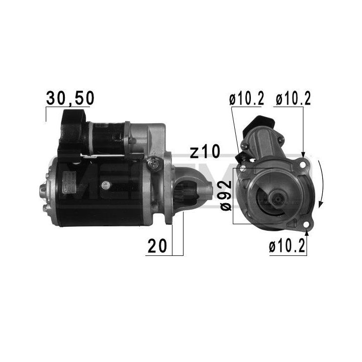 Starteris ERA 220737