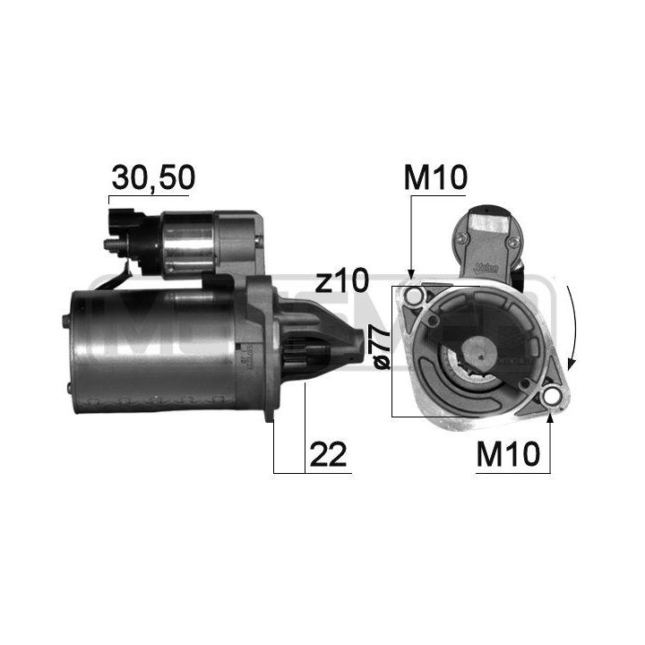 Starteris ERA 220745