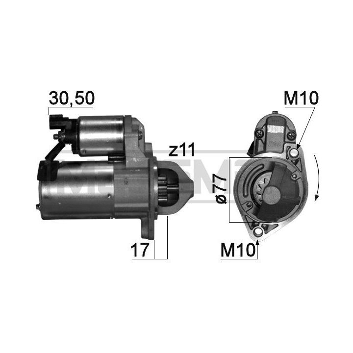 Starteris ERA 220778