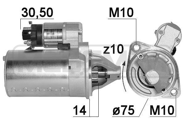 Starteris ERA 220851