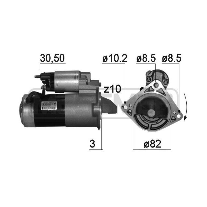 Starteris ERA 220855