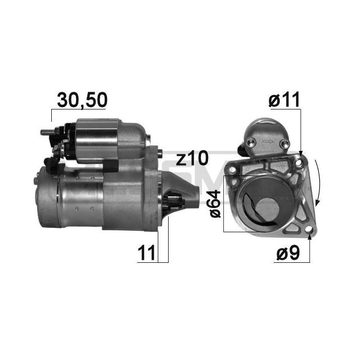 Starteris ERA 220904