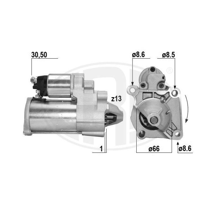 Starteris ERA 221068A