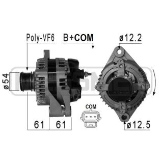 Kintamosios srovės generatorius ERA 209002