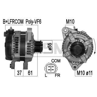 Kintamosios srovės generatorius ERA 209015