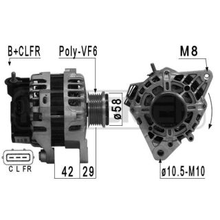 Kintamosios srovės generatorius ERA 209016R