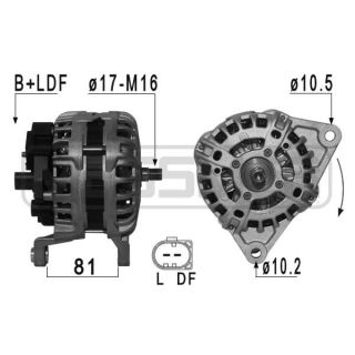 Kintamosios srovės generatorius ERA 209025