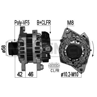 Kintamosios srovės generatorius ERA 209029