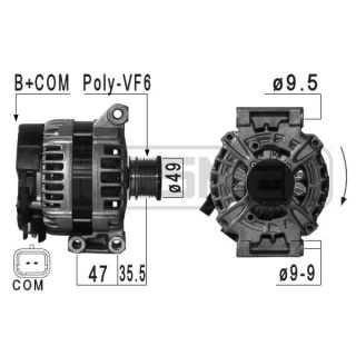 Kintamosios srovės generatorius ERA 209031