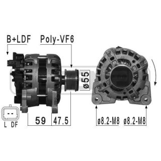 Kintamosios srovės generatorius ERA 209035A