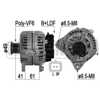 Kintamosios srovės generatorius ERA 209053A