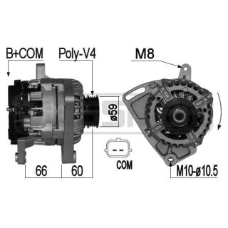 Kintamosios srovės generatorius ERA 209075