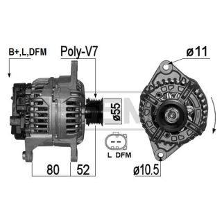 Kintamosios srovės generatorius ERA 209085
