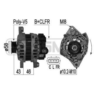 Kintamosios srovės generatorius ERA 209127A