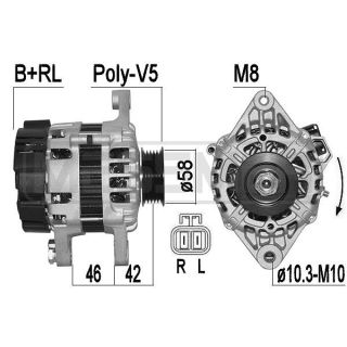 Kintamosios srovės generatorius ERA 209199A