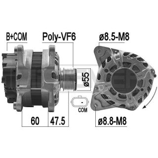 Kintamosios srovės generatorius ERA 209224