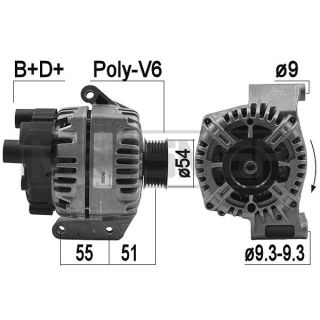 Kintamosios srovės generatorius ERA 209240