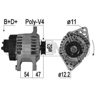 Kintamosios srovės generatorius ERA 209306A