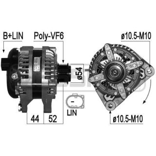 Kintamosios srovės generatorius ERA 209324