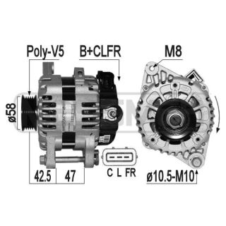 Kintamosios srovės generatorius ERA 209327