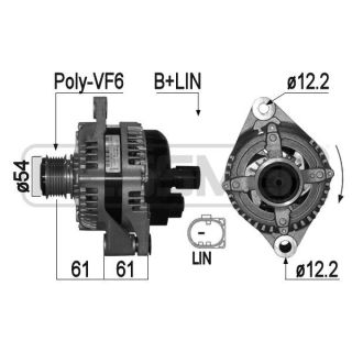 Kintamosios srovės generatorius ERA 209333