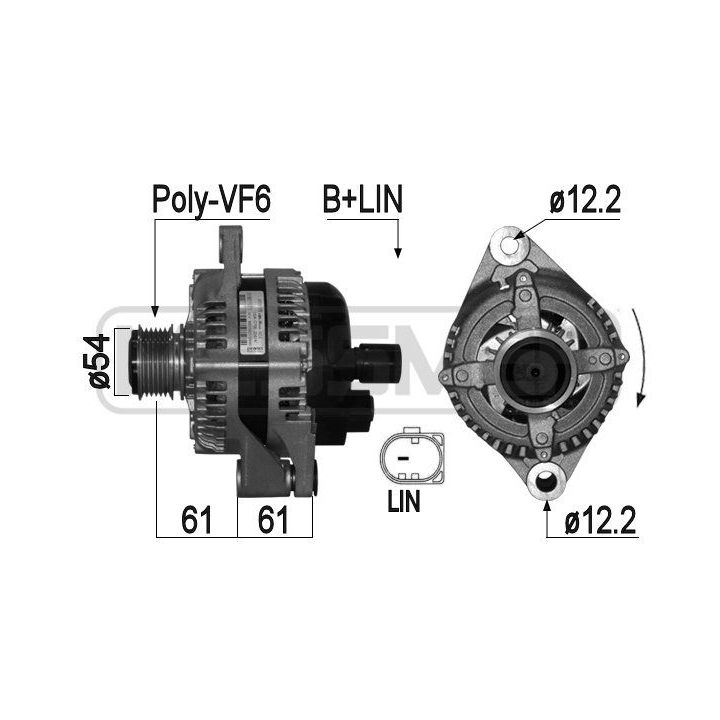 Kintamosios srovės generatorius ERA 209333