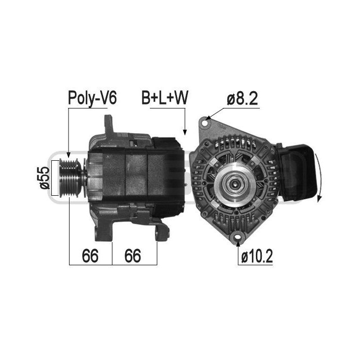Kintamosios srovės generatorius ERA 209336