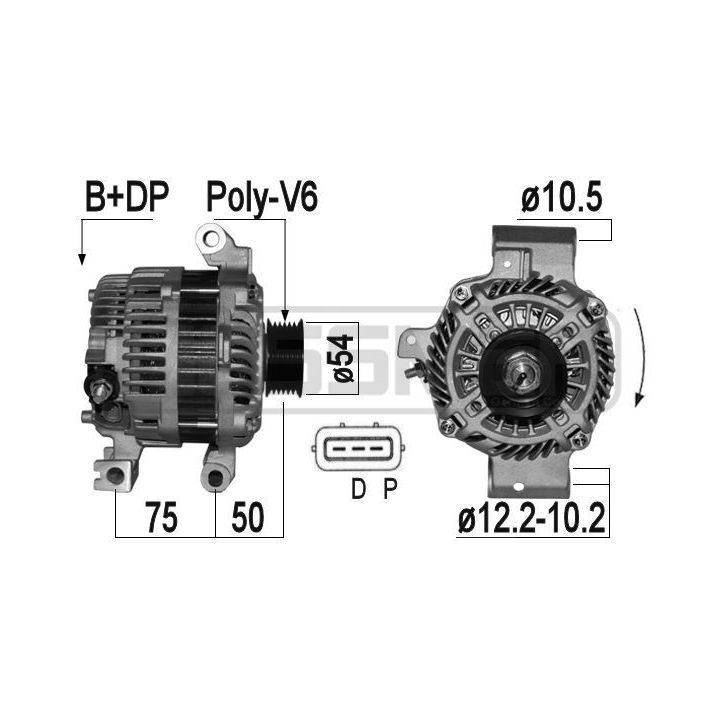 Kintamosios srovės generatorius ERA 209352A