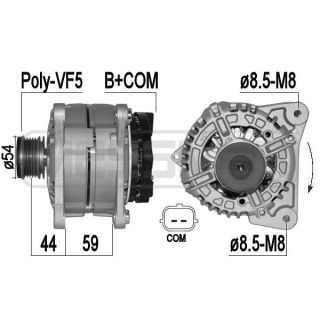 Kintamosios srovės generatorius ERA 209376A