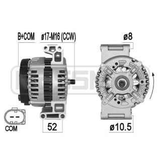 Kintamosios srovės generatorius ERA 209378A