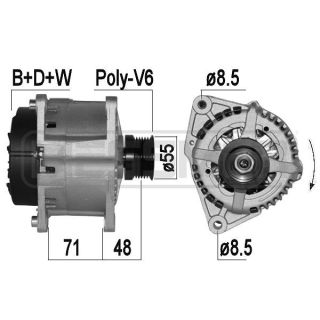 Kintamosios srovės generatorius ERA 209390A