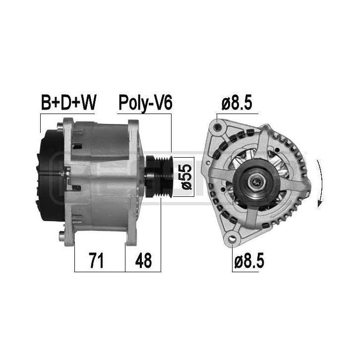 Kintamosios srovės generatorius ERA 209390A