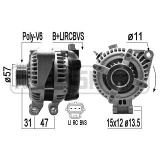 Kintamosios srovės generatorius ERA 209403