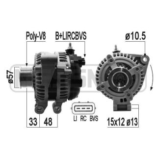 Kintamosios srovės generatorius ERA 209407A