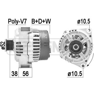 Kintamosios srovės generatorius ERA 209413A