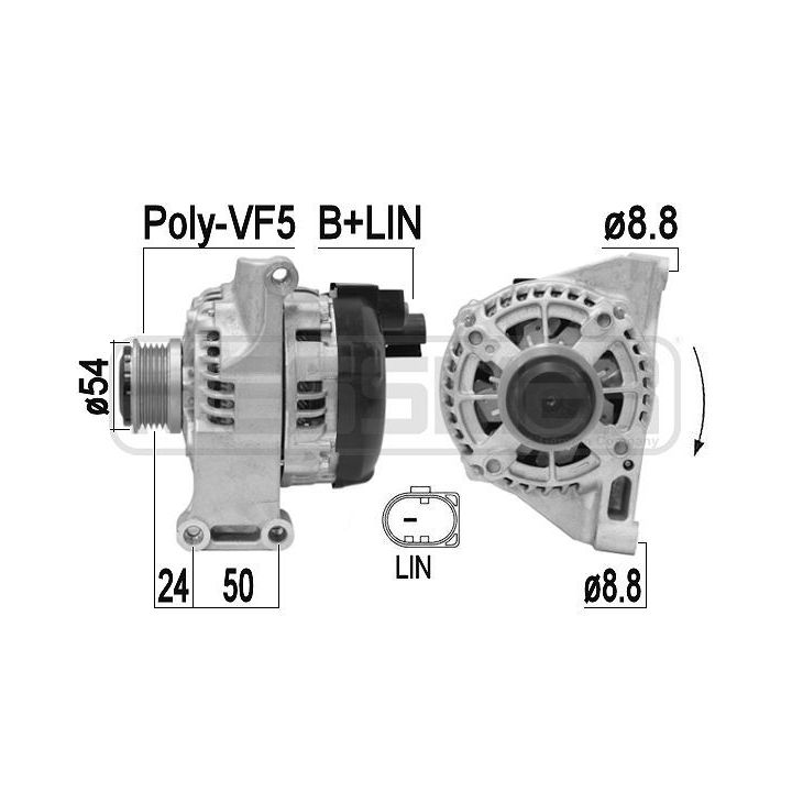Kintamosios srovės generatorius ERA 209428