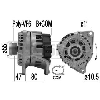 Kintamosios srovės generatorius ERA 209462
